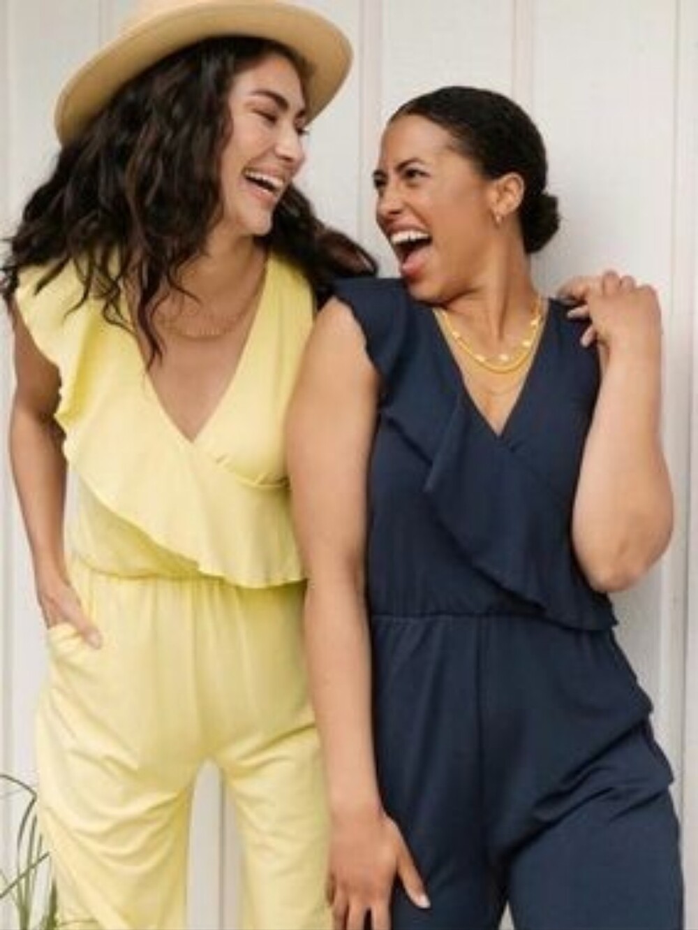 Smash + Tess Daydreaming Romper in Lemon Meringue